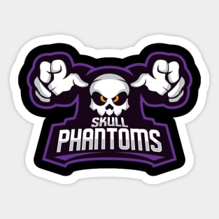 Skull Phantoms Sticker